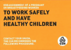 To work safely and have healthy children
